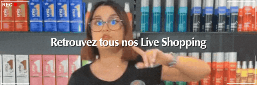 Retrouvez tous nos Live shopping